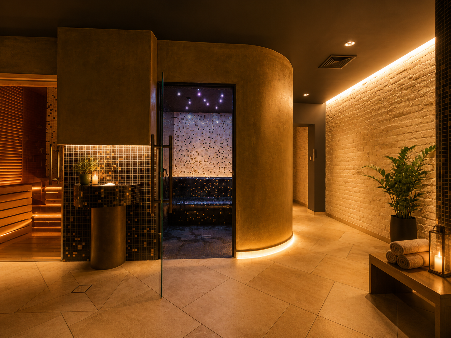 Golden Hotel & SPA - private spa wellness floor